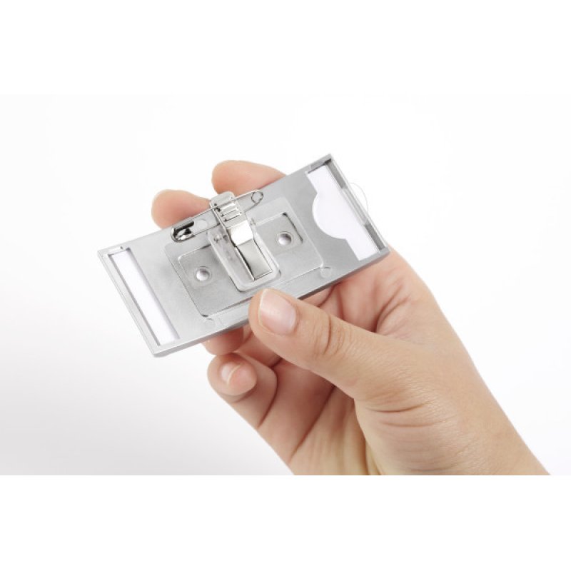 Durable Porte-badges classic avec aimant - 34 x 74 mm