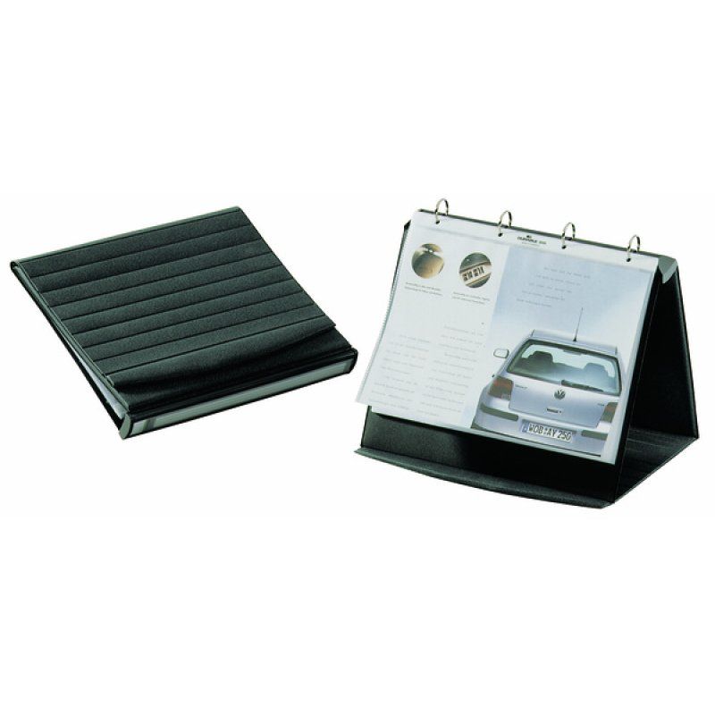 DURABLE Chevalet de présentation, A4 paysage, noir