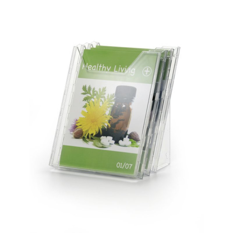 Durable 858019 porte-magazines Transparent