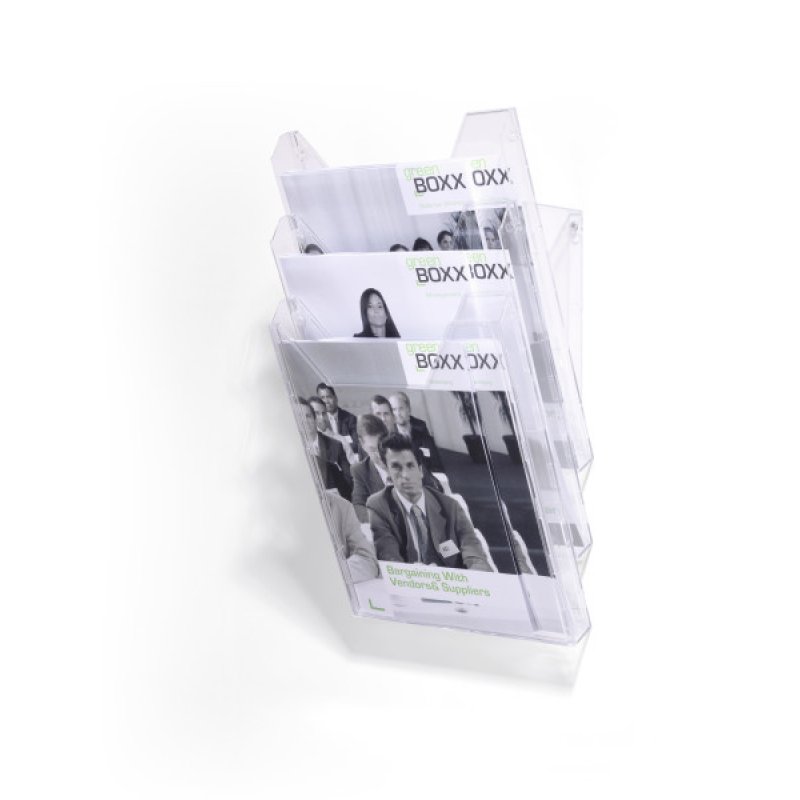 Durable 858019 porte-magazines Transparent