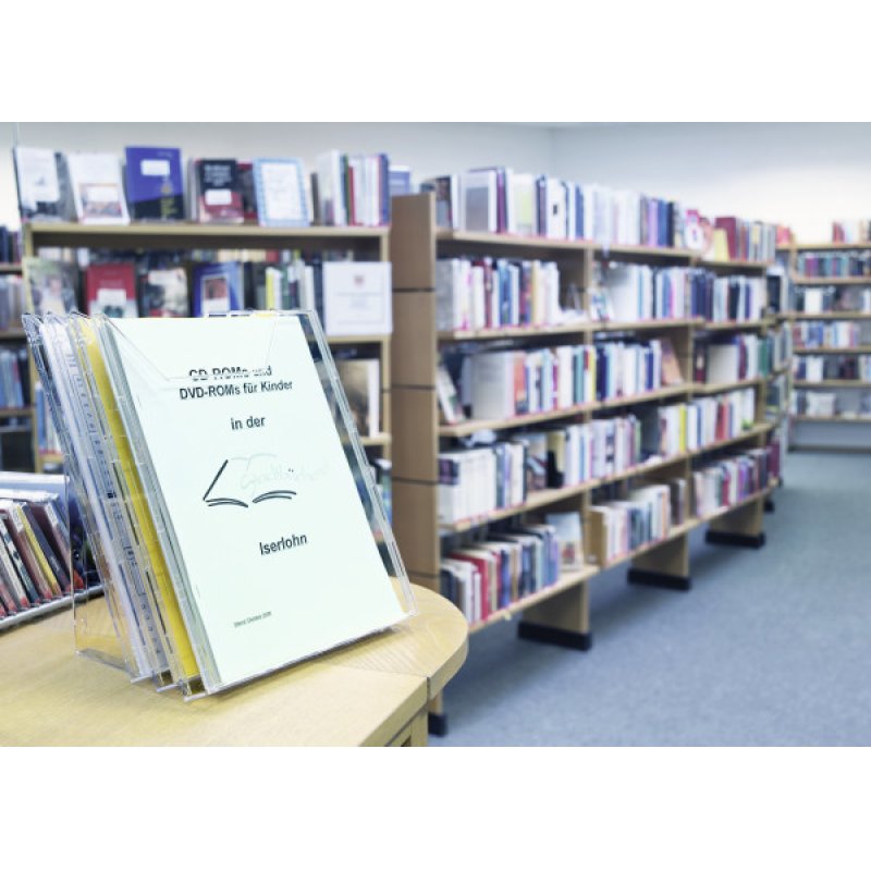 Durable 858019 porte-magazines Transparent