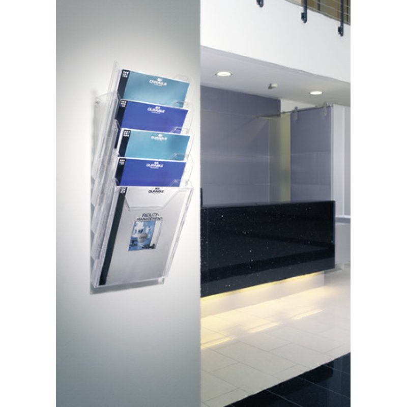 DURABLE Porte-brochures COMBIBOXX A4 set XL, transparent
