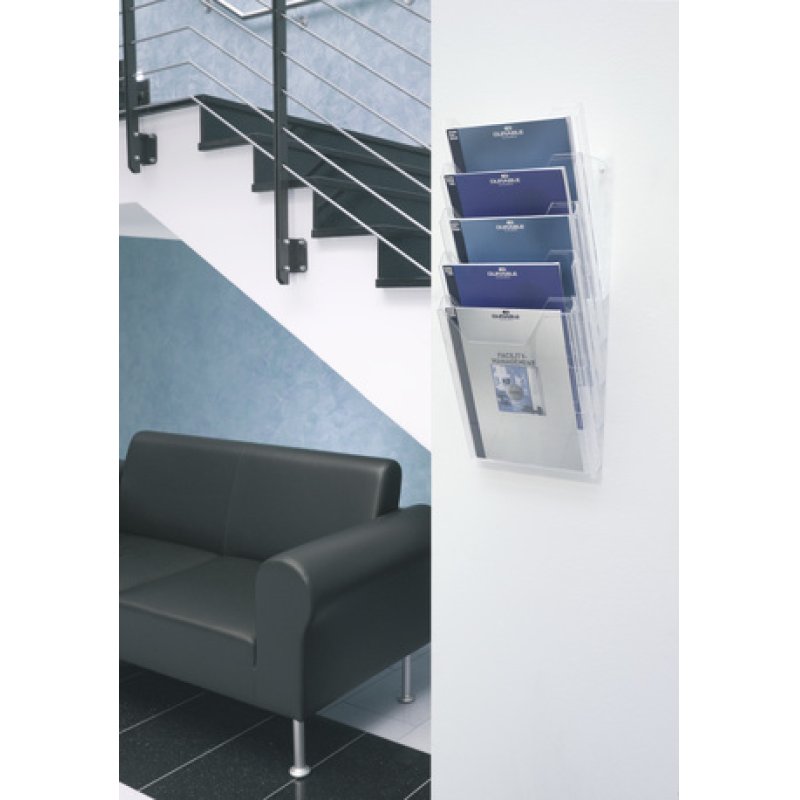 DURABLE Porte-brochures COMBIBOXX A4 set XL, transparent