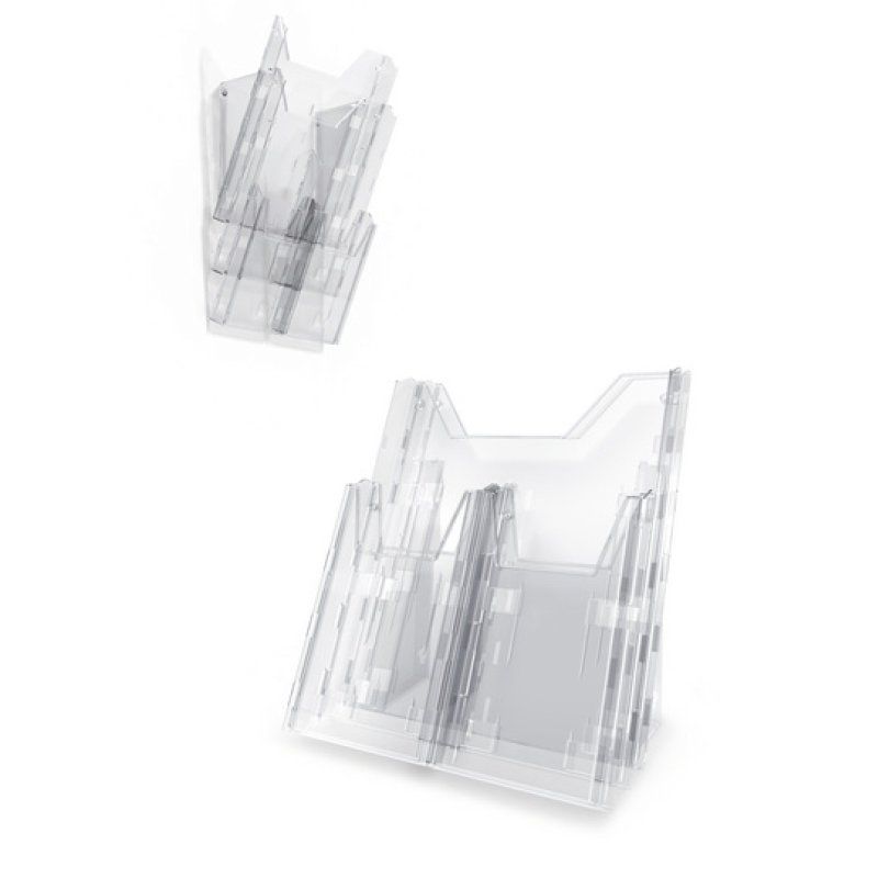 Durable COMBIBOXX Pro literature rack Transparent