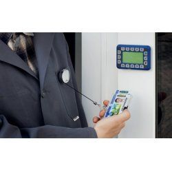 DURABLE Porte-badge "PUSH BOX MONO", pour 1 carte