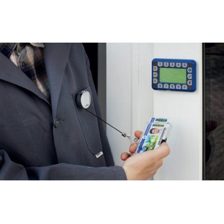 DURABLE Porte-badge "PUSH BOX MONO", pour 1 carte