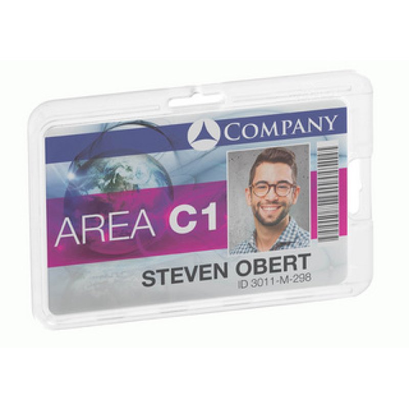 DURABLE Porte-badge PERMANENT, pour 1 carte