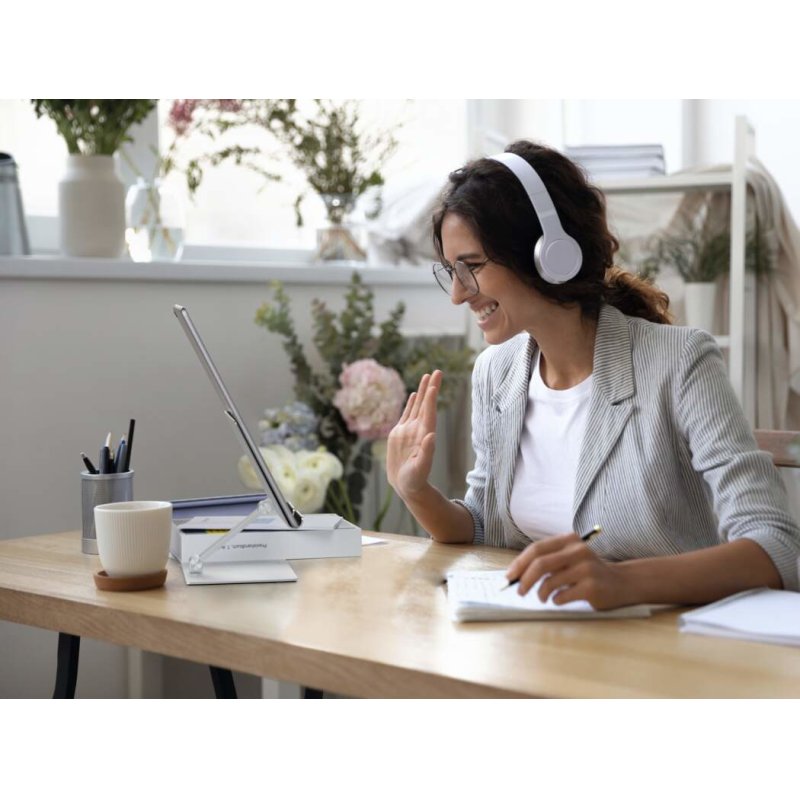 DURABLE Support pour tablette RISE, argent métallisé