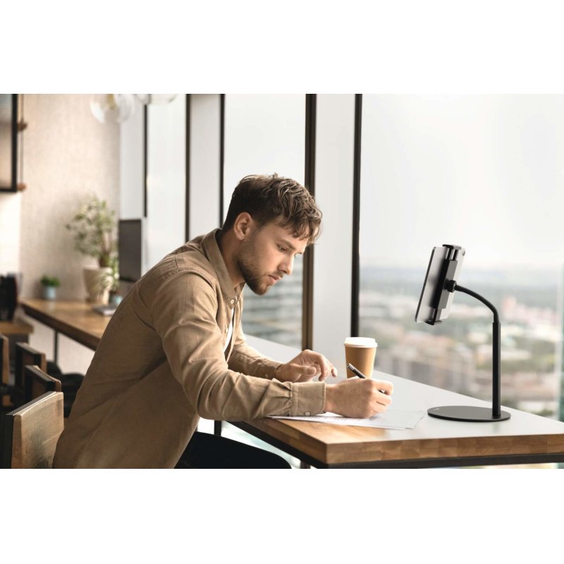 DURABLE Support de table pour tablette TWIST TABLE, noir