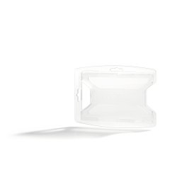 DURABLE Porte-badge "reXycle", pour 2 badges, transparent