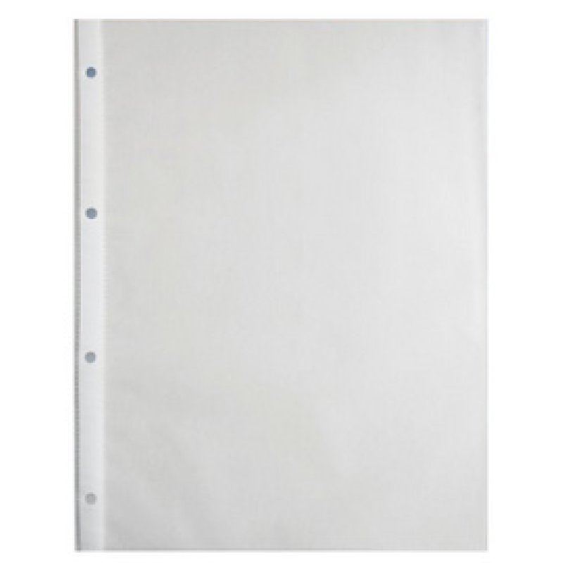 proOFFICE Pochette perforée, A4, film PP, grainé