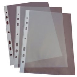 proOFFICE Pochette perforée, A5, film PP, grainé