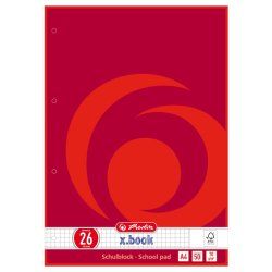 Herlitz 10354991 bloc-notes A4 50 feuilles Blanc