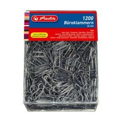 Herlitz 10411007 paper clip Metal 1200 pc(s)