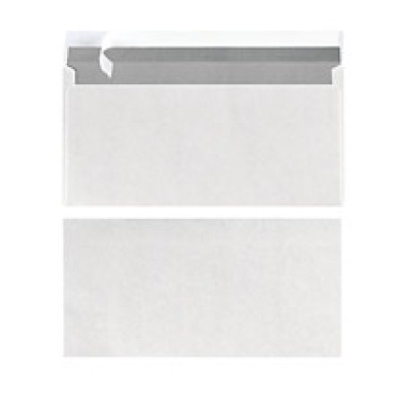 herlitz Envellope, format long, sans fenêtre, blanc