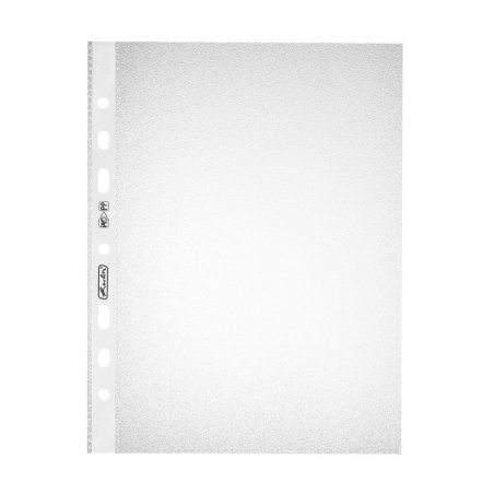 herlitz Pochette perforée, A5, grainé, 0,055 mm