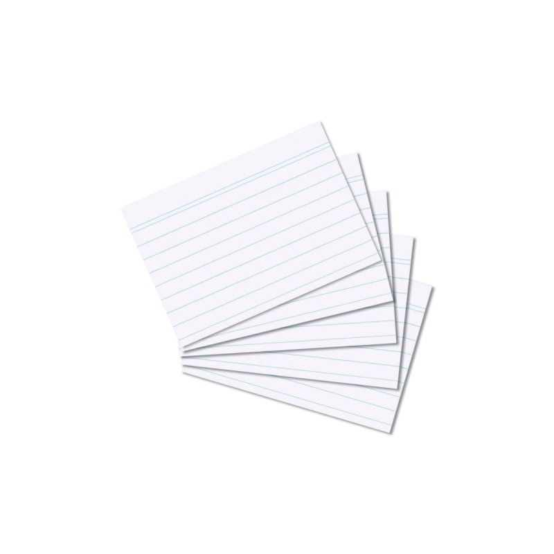 Herlitz 10621464 index card White 100 pc(s)
