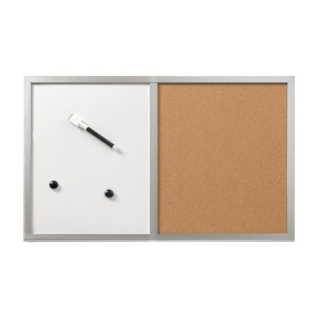 herlitz Tableau mixte, (L)600 x (l)400 mm, cadre en bois