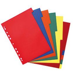 Herlitz 10715415 tab index Polypropylene (PP)