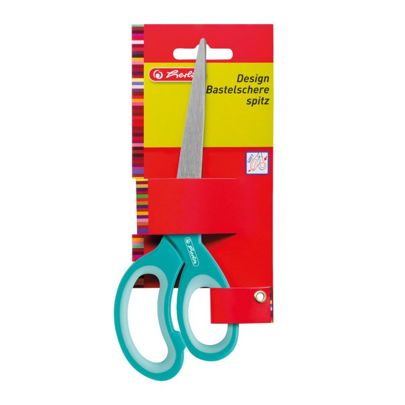 herlitz Ciseaux de bricolage Design, pointu, longueur:172 mm