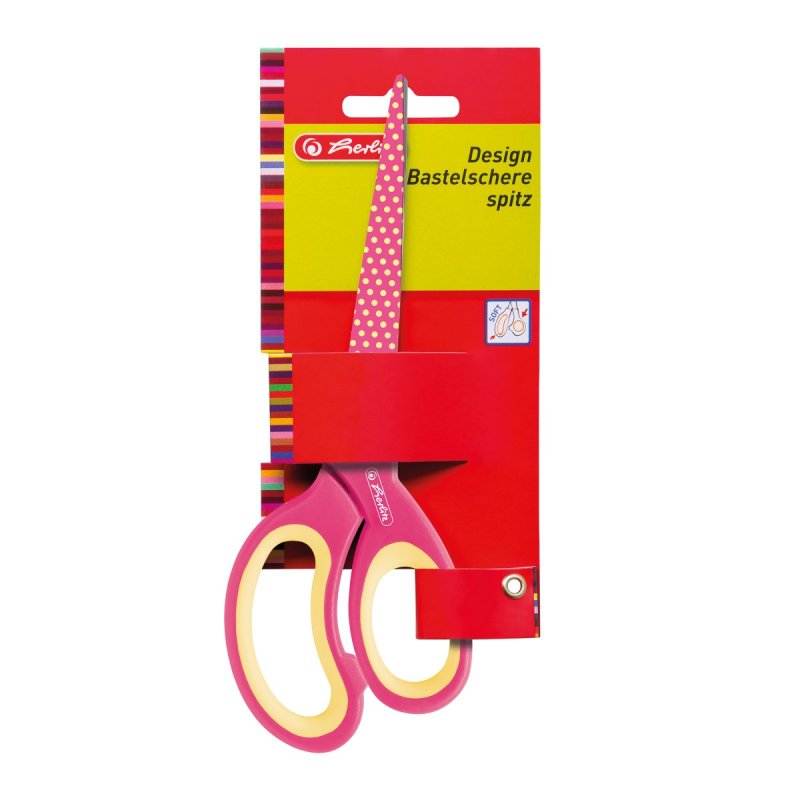 Herlitz 10801728 stationery/craft scissors Assorted colours