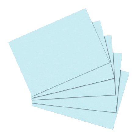 Herlitz 10837177 index card Blue 100 pc(s)