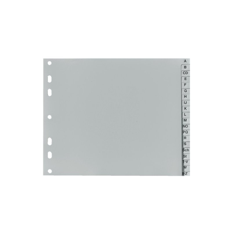 Herlitz 10843514 tab index Grey