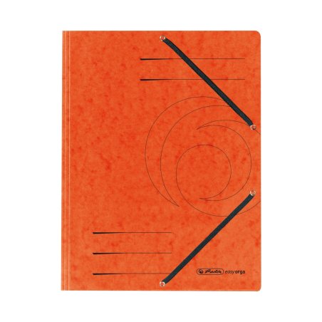 Herlitz 10843878 folder Cardboard Orange A4