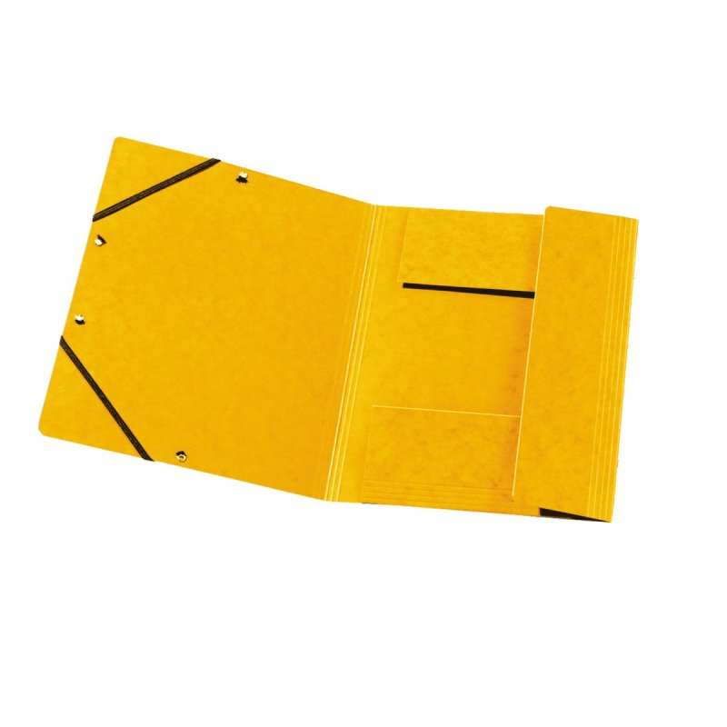 Herlitz 10843886 folder Cardboard Yellow A4