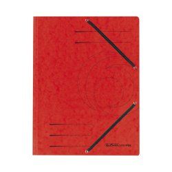 Herlitz 10843902 folder Cardboard Red A4