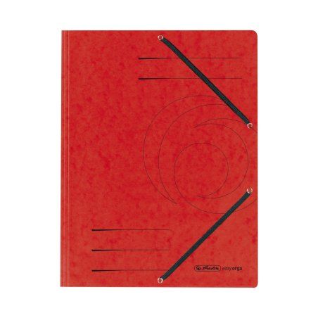 Herlitz 10843902 folder Cardboard Red A4