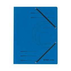 Herlitz 10843910 fichier Carton Bleu A4