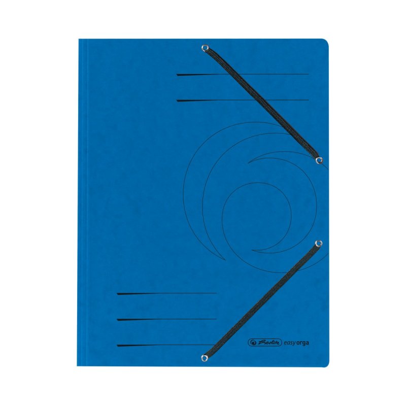 Herlitz 10843910 fichier Carton Bleu A4