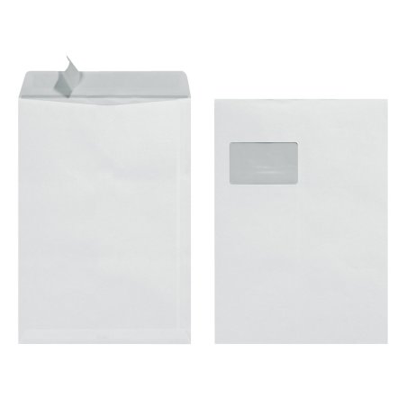 Herlitz 10900702 enveloppe C4 (229 x 324 mm) Blanc 10 pièce(s)