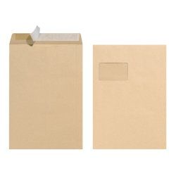 Herlitz 10900769 enveloppe C4 (229 x 324 mm) Marron 10 pièce(s)