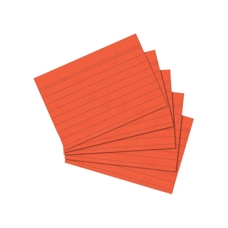 Herlitz 10901197 index card Orange 100 pc(s)