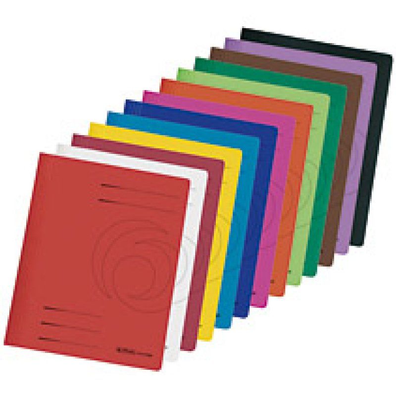 herlitz Chemise à lamelle easyorga, carte lustrée, jaune