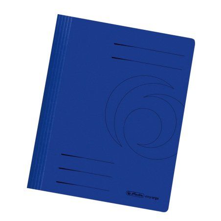 Herlitz 10902500 fichier Carton Bleu A4