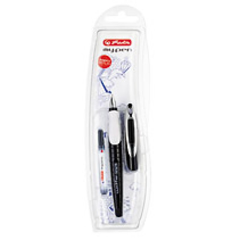 Herlitz 10999746 fountain pen Black, White 1 pc(s)