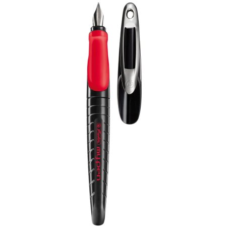 Herlitz My.pen stylo-plume Noir, Rouge 1 pièce(s)