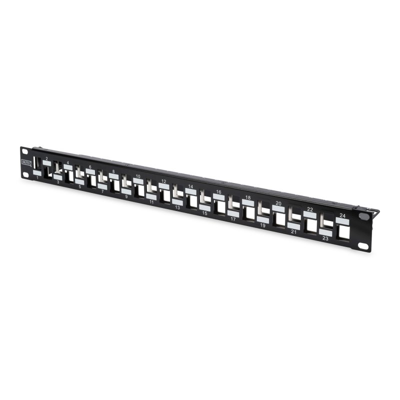 DIGITUS panneau de distribution modulaire 19" cat.6a, 24port