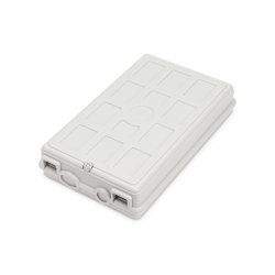 Digitus Boîtier de distribution de fibres optiques pour l'extérieur, 8x SC SX