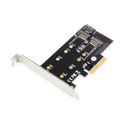 DIGITUS Carte Add-On M.2 NGFF/NVMe SSD PCI Express 3.0 (x4)