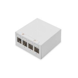 Digitus Panneau de brassage modulaire de bureau, blindé, 4 ports
