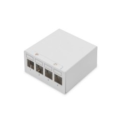 DIGITUS Panneau de brassage modulaire Desktop, 4 ports
