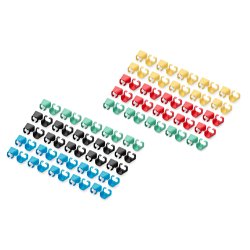 DIGITUS Clip de couleur pour câble patch, assorti