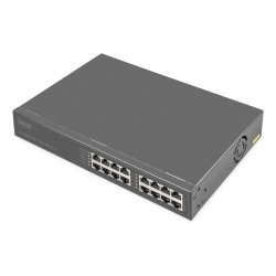 DIGITUS Injecteur PoE Gigabit Ethernet, 8 ports, 250 W