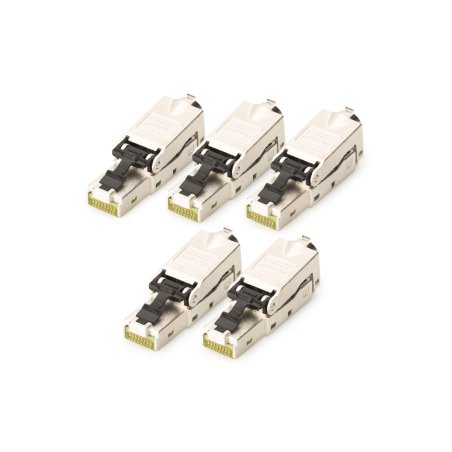 Digitus Connecteur blindé RJ45 pour assemblage sur site - 5 pièces
