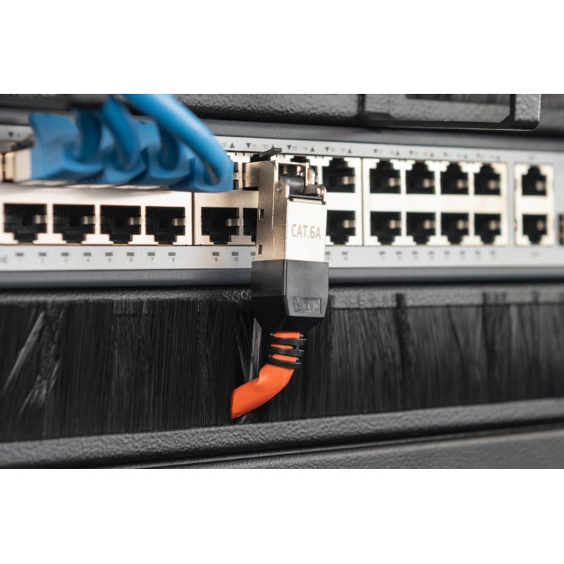 Digitus Connecteur blindé RJ45 pour assemblage sur site, pliable