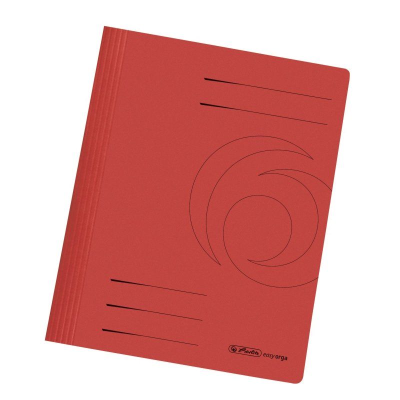 Herlitz 11034295 folder Cardboard Red A4